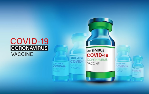 Vacuna médica contra la infección por covid-19 de la enfermedad del coronavirus.