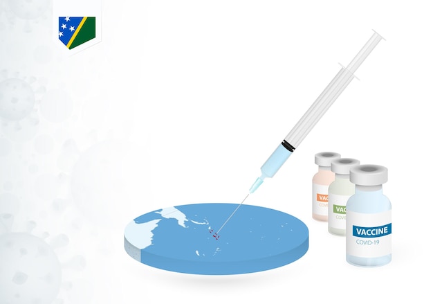 Vacunación en las islas salomón con diferentes tipos de vacuna covid19
