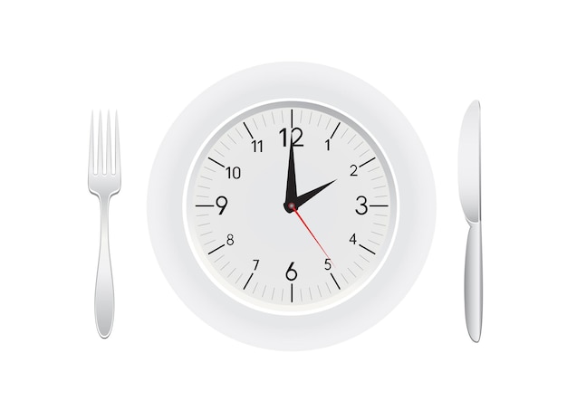 Vajillas indican hora de cenar