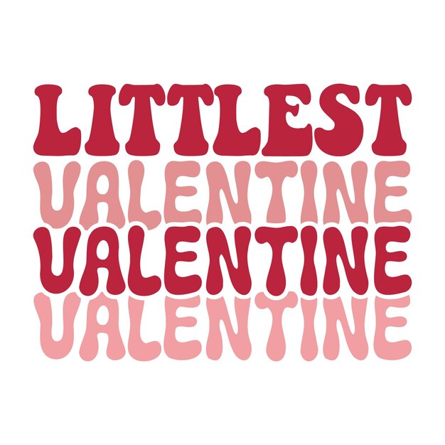 Valentine diseño retro svg y descarga digital