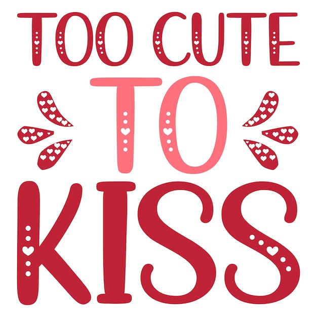 Valentine Tipografía Diseño de camisetas