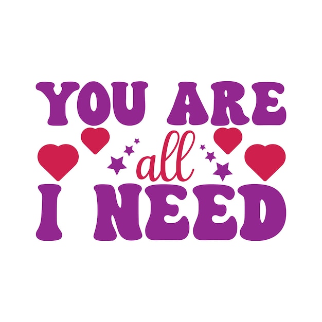 Valentine Tipografía Diseño de camisetas