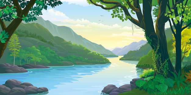 El valle del río Serene