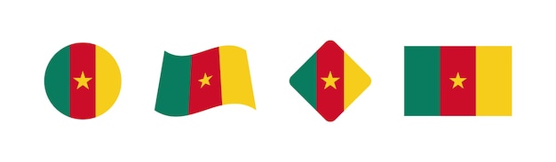 Variaciones de la bandera de Camerún