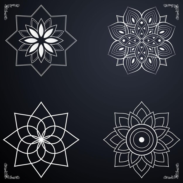 varias colecciones de mandalas
