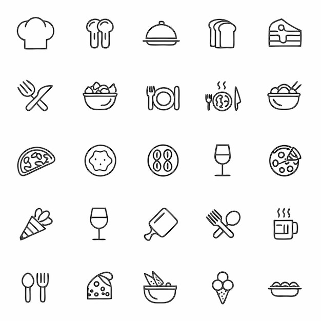 una variedad de alimentos y bebidas, incluida una comida