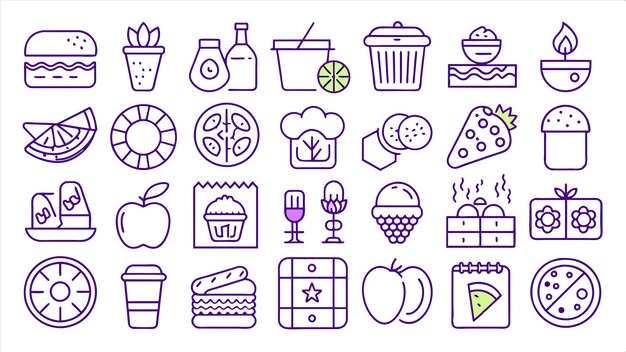 una variedad de alimentos, incluida una fruta y una taza de jugo