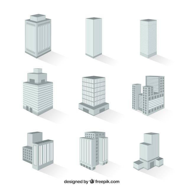 Variedad de edificios