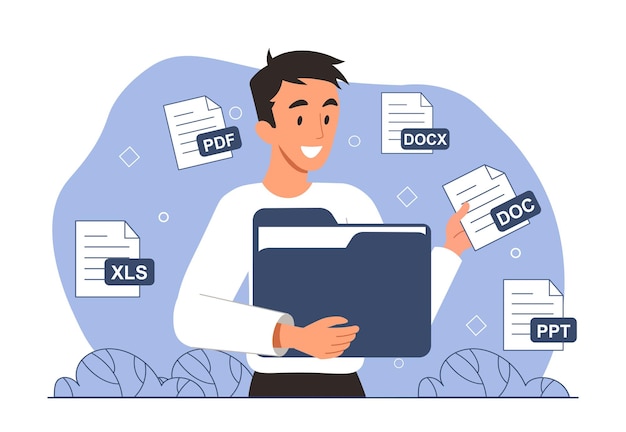 Varios formatos de archivo