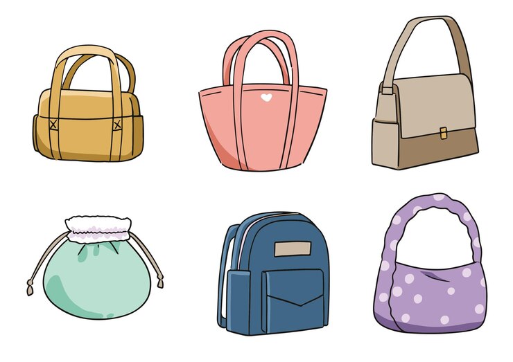 Varios juegos de bolsas y mochilas
