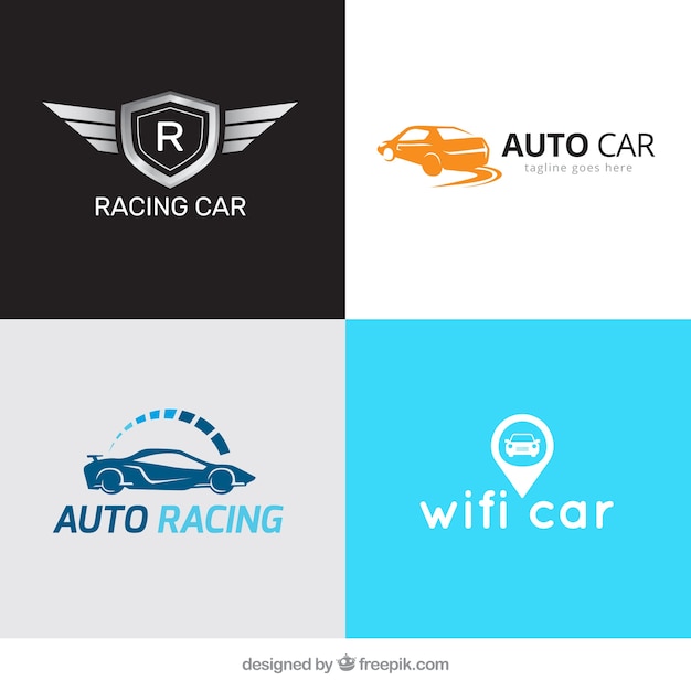 Varios logotipos de coches