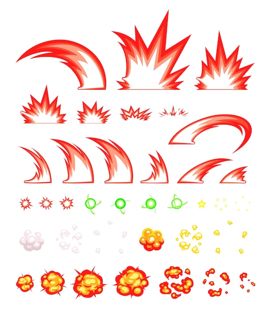 Varios Sprites del juego Slash