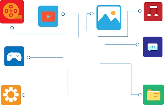 varios tipos de íconos de redes sociales, los íconos de redes sociales son adecuados para editar material