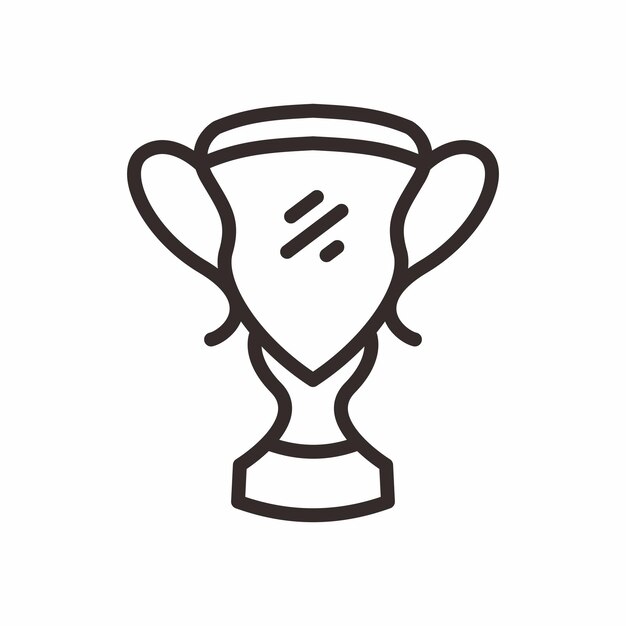 Vector 2 del conjunto de trofeos monolínicos