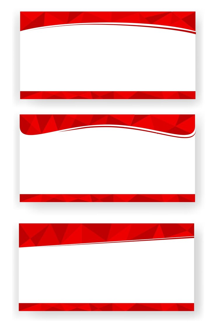 Vector vector 3 plantilla variante triángulo rojo en bandera blanca para la celebración del día de la independencia de indonesia con área de colocación de texto