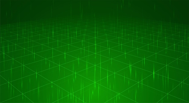 Vector 3d fondo de cuadrículas y líneas cuadradas