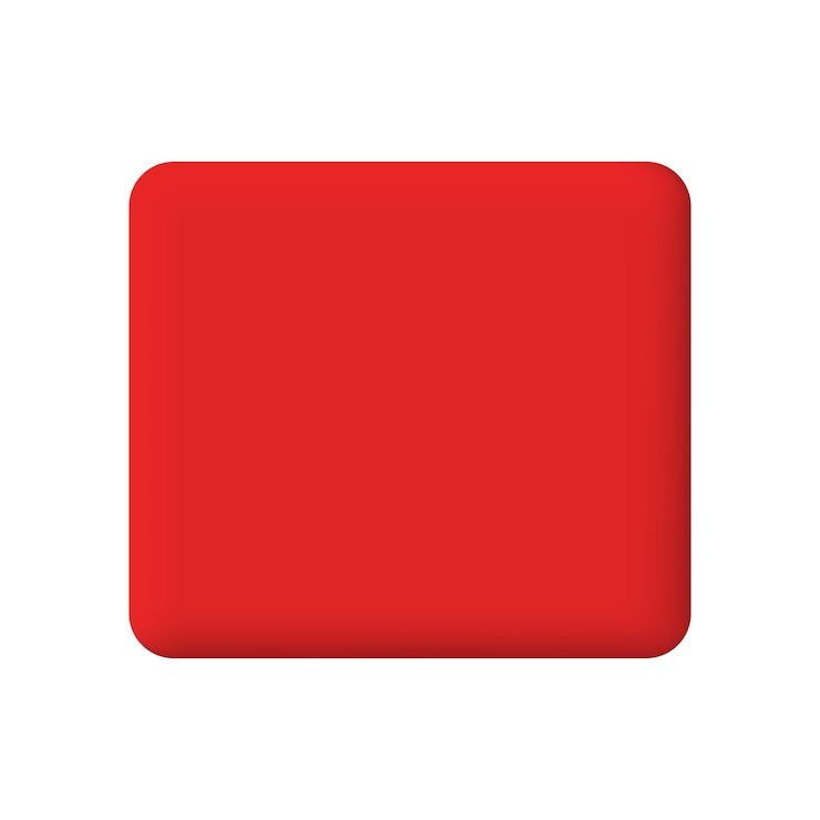 Vector vector 3d iconos de burbujas de discurso cuadrado rojo aislados sobre fondo blanco pastel