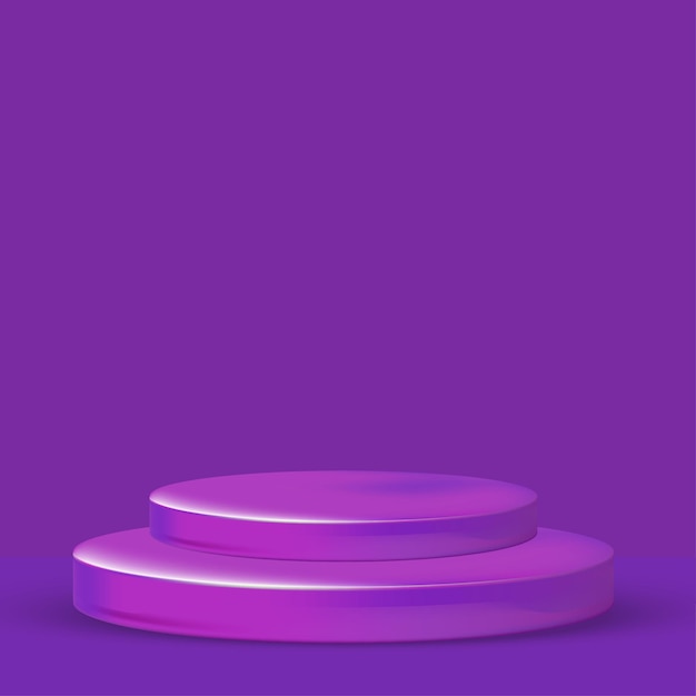 Vector 3D del podio