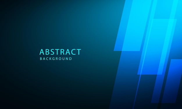 Vector abstracto, ciencia, futurista, concepto de tecnología energética. líneas de rayas con luz azul,