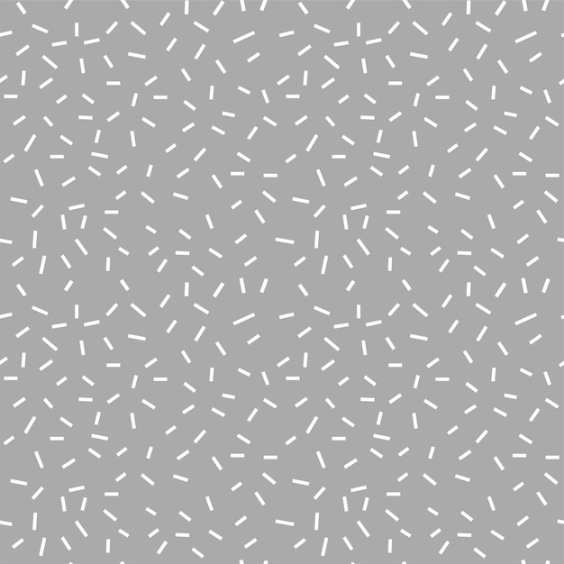Vector vector abstracto confeti de patrones sin fisuras puntos blancos y negros líneas colores geométrico minimalista