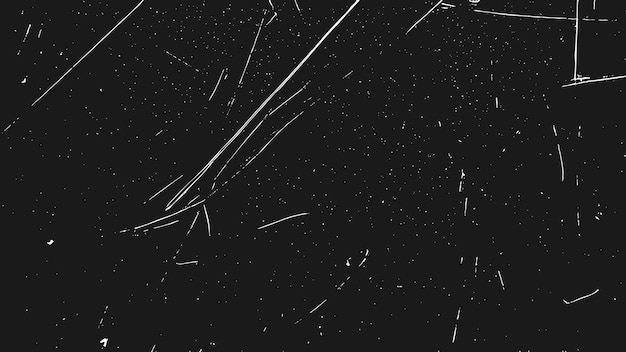 Vector abstracto dañado rayado película analógica ruido sucio textura granulada envejecida superposición angustiada