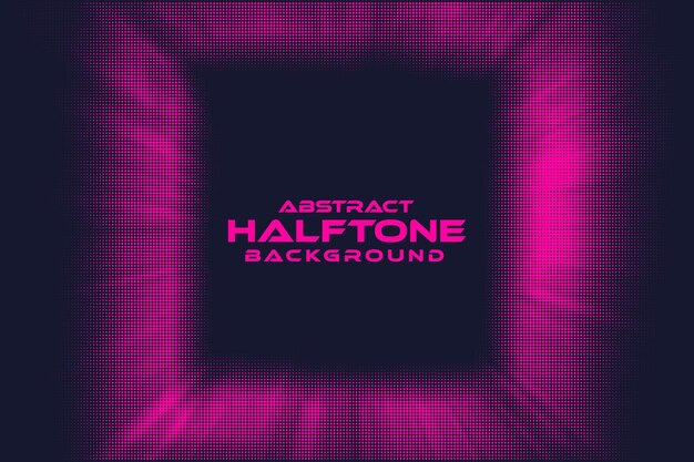 Vector abstracto desgarrado fondo de medio tono rosa elemento de textura punteado rayado