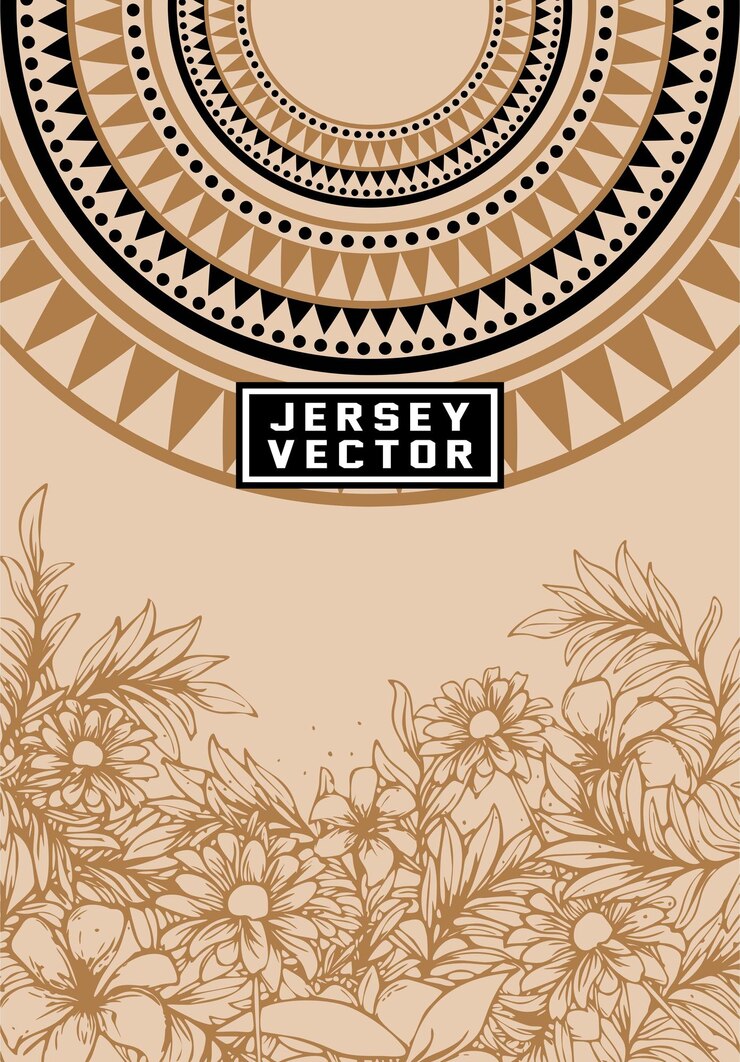 Vector vector abstracto para el diseño de la camiseta de sublimación