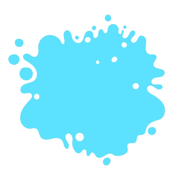 Vector abstracto forma compleja líquido mancha imagen de punto como plantilla para el fondo dinámico de color