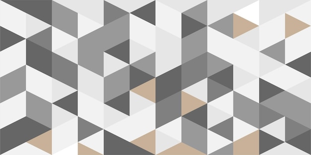Vector abstracto geométrico cubo y triángulo angular patrón colorido Fondo para el diseño de diseño