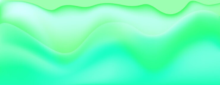 Vector vector abstracto gradiente fondo verde colorido humo de medio tono suave brillante gradiente onda fon
