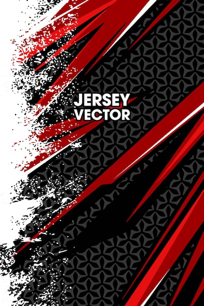 Vector abstracto y grunge y patrón sin costuras para el diseño de camisetas deportivas