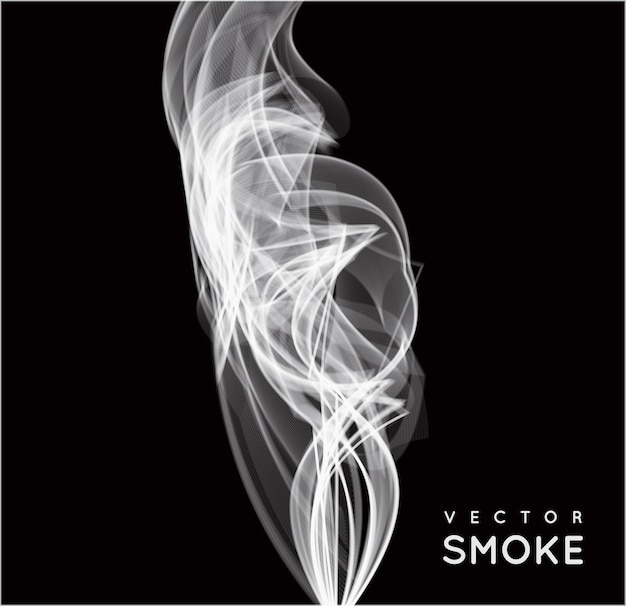 Vector abstracto humo fondo