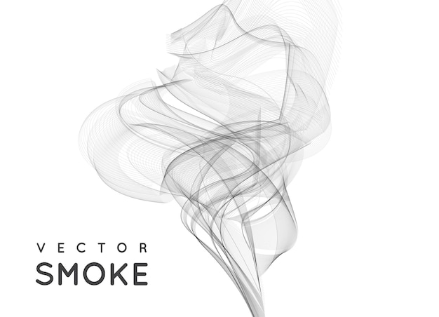 Vector abstracto humo fondo