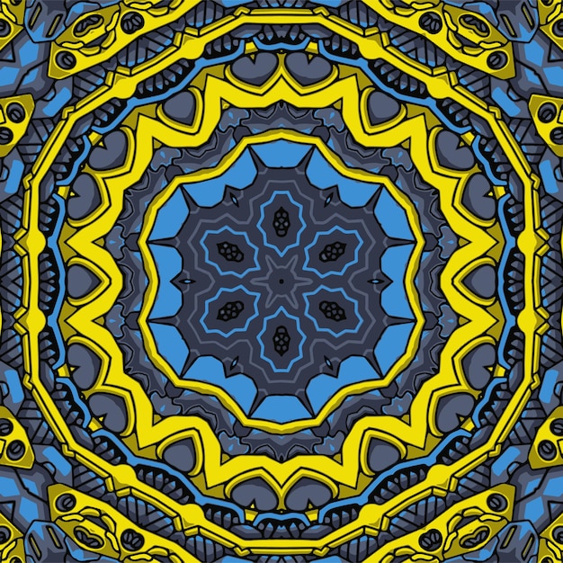 Vector abstracto mandala Elemento de diseño Ornamento elegante oriental