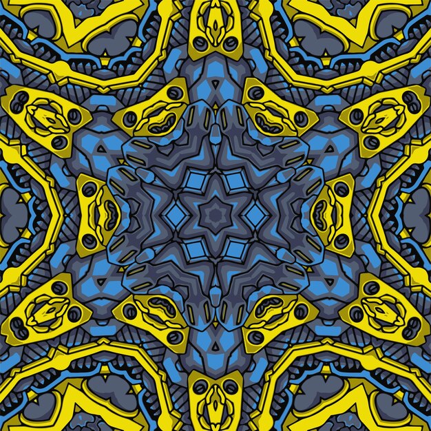 Vector abstracto mandala Elemento de diseño Ornamento elegante oriental