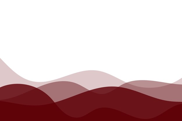 Vector abstracto salpicaduras en blanco y rojo oscuro con ondas