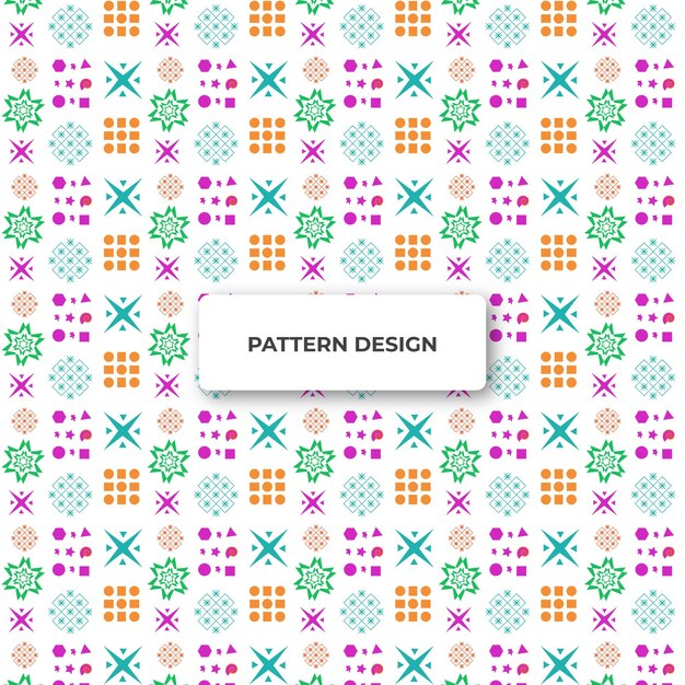 Vector abstracto de tela creativa y moderna ropa patrón sin costuras