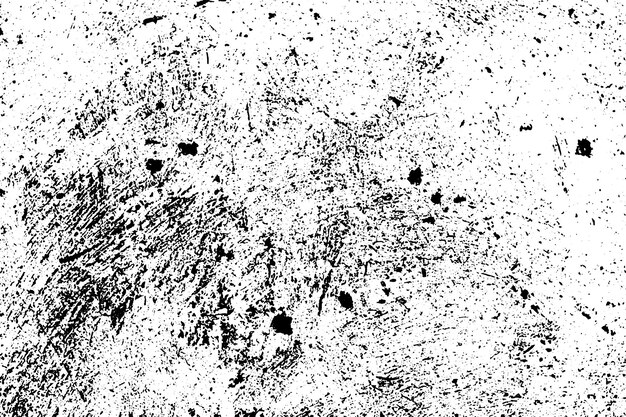 Vector abstracto textura en blanco y negro Scratch sobre fondo de efecto Grunge de hormigón viejo