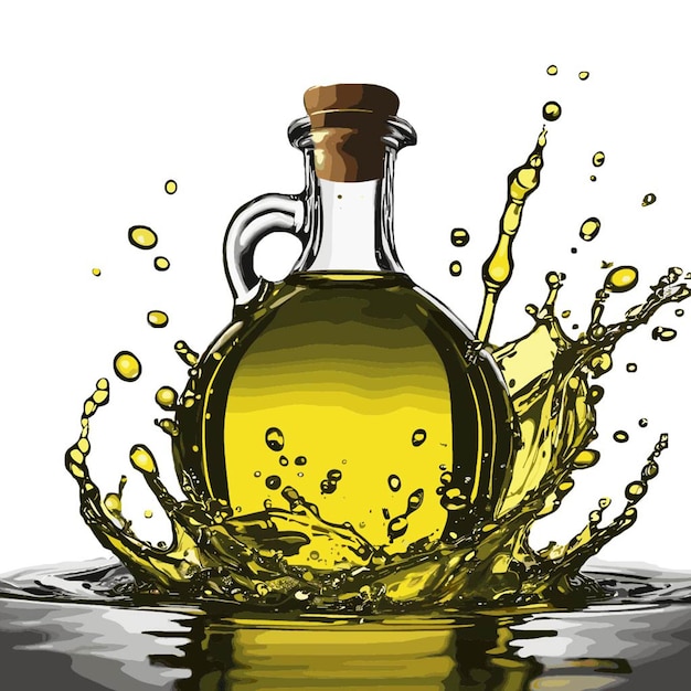 Vector de aceite de oliva