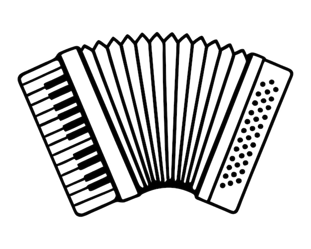 Vector de acordeón