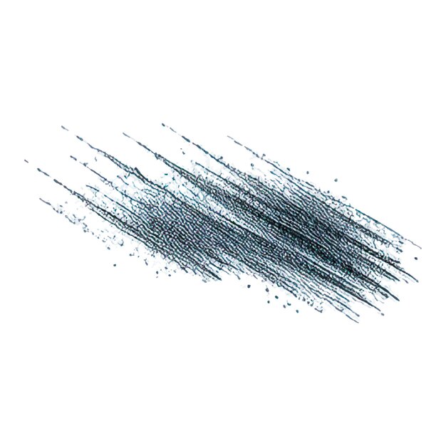 Vector acuarela pintada pincelada elemento de diseño dibujado a mano aislado sobre fondo blanco