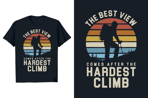 Vector Adventure Bike T-Shirt Diseño de camiseta gráfica vintage