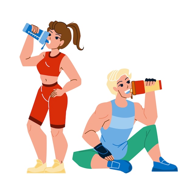 vector de agua de gimnasio