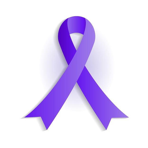vector aislado del cáncer de cinta púrpura