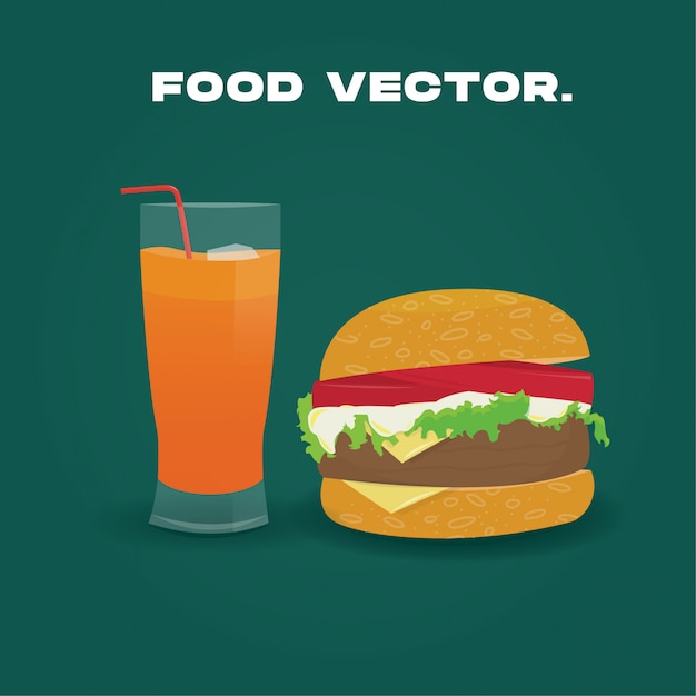vector de los alimentos