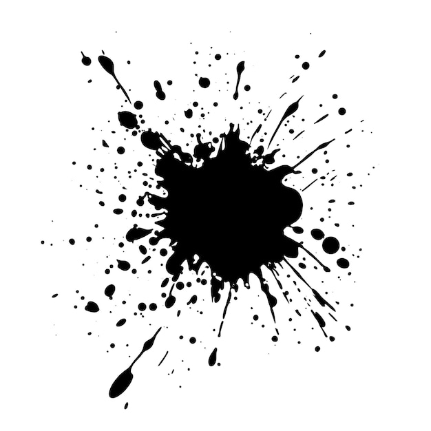 Vector de alta calidad para diseñadores dibujado a mano con tinta negra sobre fondo blanco