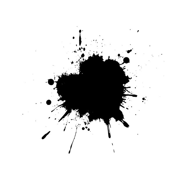 Vector de alta calidad para diseñadores dibujado a mano con tinta negra sobre fondo blanco