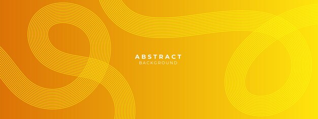 Vector amarillo formas geométricas ciencia abstracta concepto tecnológico de energía futurista imagen digital de rayos de luz rayas líneas con velocidad de luz y movimiento borroso sobre fondo tecnológico oscuro
