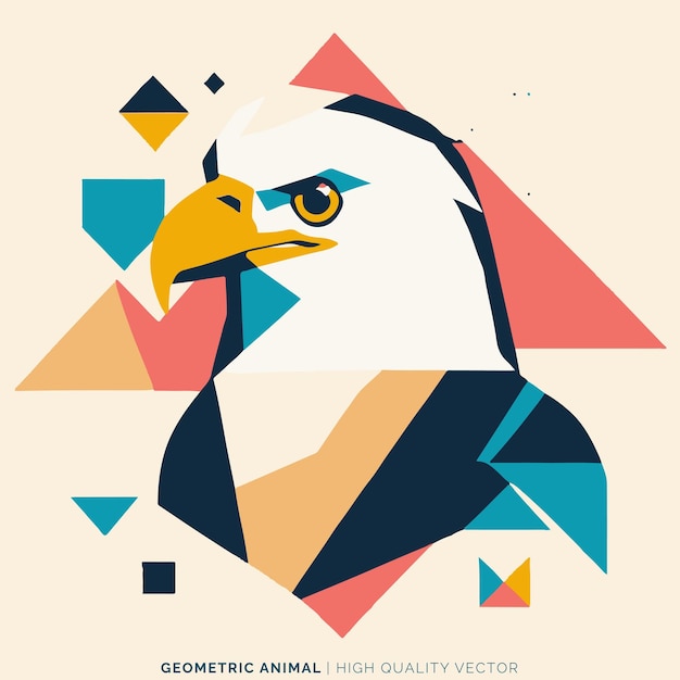 Vector de animales geométricos