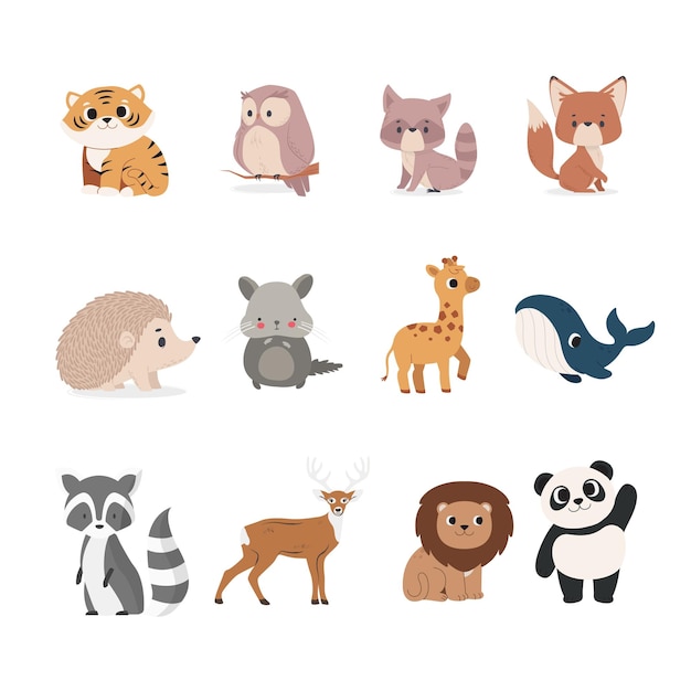 Vector vector de animales